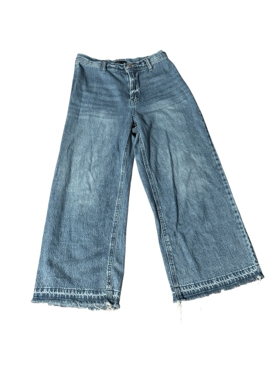 Sincerly Jules Denim - Sincerely Jules Cropped Wide-Leg Jeans – Size 26